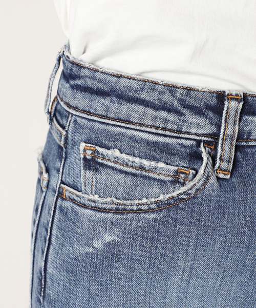 3×1（スリーバイワン）の「*【3×1/スリーバイワン】CROP FLARE denim（デニムパンツ・レディース・ブルー・29/27/26/28）」の19枚目の写真