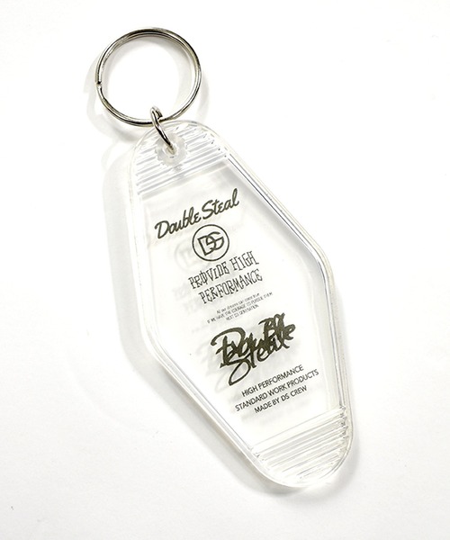 DOUBLE STEAL（ダブルスティール）の「モーテル キーホルダー（キーホルダー・メンズ・ブルー/クリア/ダークグリーン/ブラック/ホワイト・FREE）」の5枚目の写真