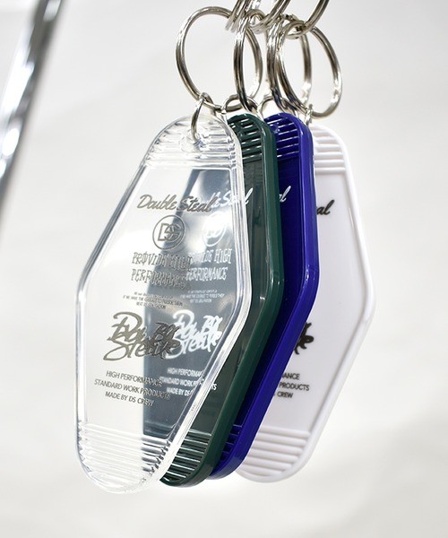 DOUBLE STEAL（ダブルスティール）の「モーテル キーホルダー（キーホルダー・メンズ・ブルー/クリア/ダークグリーン/ブラック/ホワイト・FREE）」の9枚目の写真