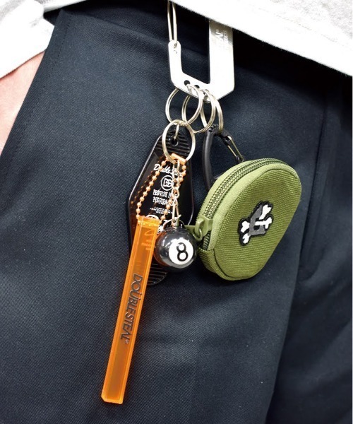 DOUBLE STEAL（ダブルスティール）の「モーテル キーホルダー（キーホルダー・メンズ・ブルー/クリア/ダークグリーン/ブラック/ホワイト・FREE）」の14枚目の写真