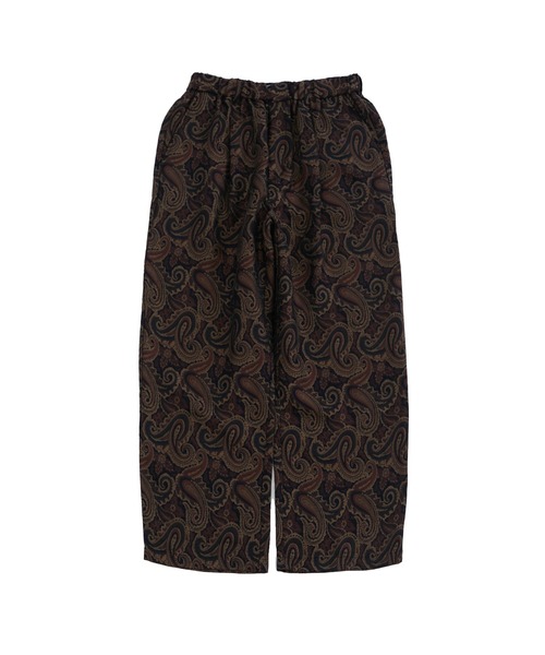 superNova.(スーパーノヴァ)の「【superNova./スーパーノヴァ】Relax easy pant - Paisley jacquard(スラックス・メンズ・ブラック/ベージュ・X-SMALL/SMALL)」の1枚目の写真