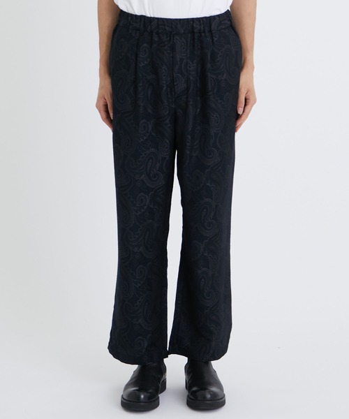 superNova.(スーパーノヴァ)の「【superNova./スーパーノヴァ】Relax easy pant - Paisley jacquard(スラックス・メンズ・ブラック/ベージュ・X-SMALL/SMALL)」の11枚目の写真