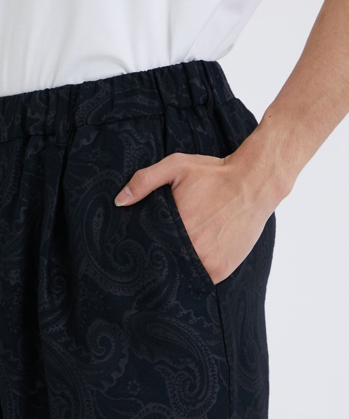 superNova.(スーパーノヴァ)の「【superNova./スーパーノヴァ】Relax easy pant - Paisley jacquard(スラックス・メンズ・ブラック/ベージュ・X-SMALL/SMALL)」の15枚目の写真