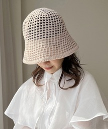 one after another NICE CLAUP | メッシュ編みクローシュハット(ハット)