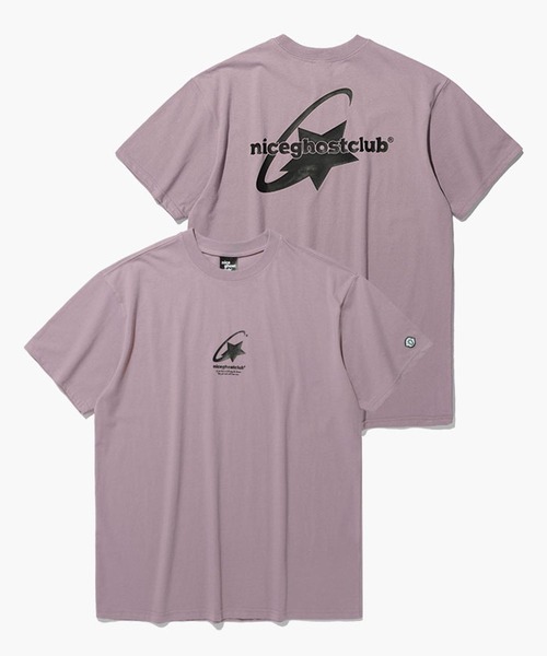 NICE GHOST CLUB（ナイスゴーストクラブ）の「【UNISEX】niceghostclub／シューティングスターT 2905595（Tシャツ/カットソー・レディース・ライトブルー/パープル/ブラック・MEDIUM/SMALL/LARGE）」の3枚目の写真