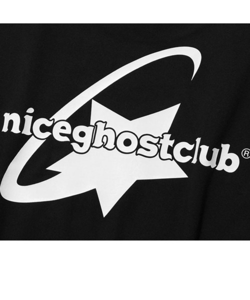 NICE GHOST CLUB（ナイスゴーストクラブ）の「【UNISEX】niceghostclub／シューティングスターT 2905595（Tシャツ/カットソー・レディース・ライトブルー/パープル/ブラック・MEDIUM/SMALL/LARGE）」の7枚目の写真