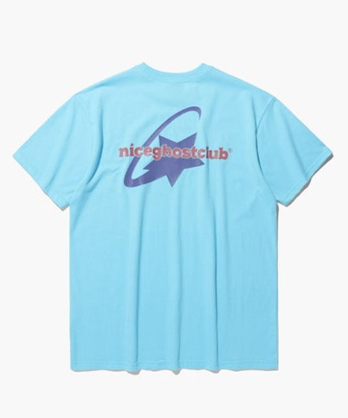 NICE GHOST CLUB（ナイスゴーストクラブ）の「【UNISEX】niceghostclub／シューティングスターT 2905595（Tシャツ/カットソー・レディース・ライトブルー/パープル/ブラック・MEDIUM/SMALL/LARGE）」の21枚目の写真