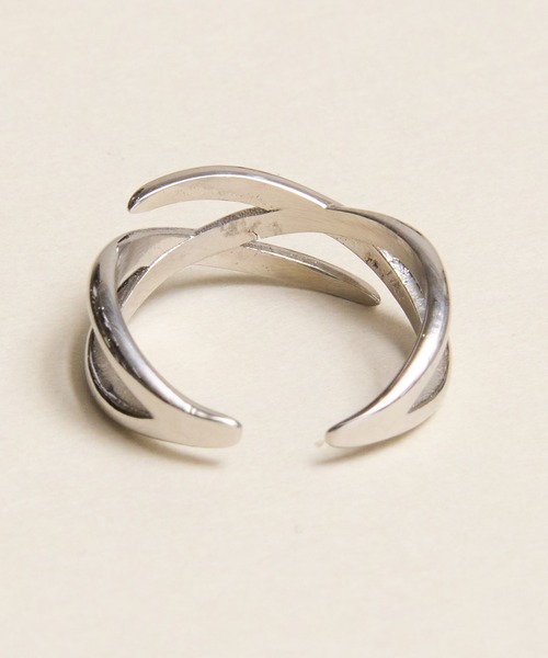 Zoule(ゾーラ)の「Zoule ゾーラ:stainless R-18 ステンレスリング(リング・レディース・シルバー/ゴールド・FREE)」の14枚目の写真