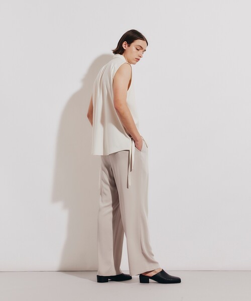 tk.TAKEO KIKUCHI(ティーケータケオキクチ)の「◆ノースリーブシャツ(シャツ/ブラウス・メンズ・ブラック/ホワイト・03/02)」の21枚目の写真