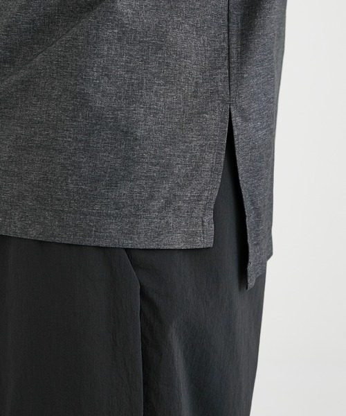 AFTERHOURS（アフターアワーズ）の「【AFTERHOURS / アフターアワーズ】OPEN COLLAR SHIRT S/S PO/オープンカラーシャツ S/S PO（シャツ/ブラウス・メンズ・チャコールグレー/カーキ・2/3）」の12枚目の写真