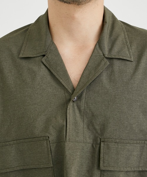 AFTERHOURS OPEN COLLAR SHIRT オープンカラーシャツ AFTERHOURS シャツ ブラウス 【AFTERHOURS / アフターアワーズ