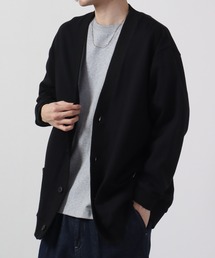 裏毛 Vネックカーディガン