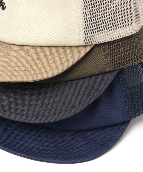VLANK（ブランク）の「【VLANK(ブランク)】別注コットンメッシュキャップ（キャップ・メンズ・ネイビー/ベージュ/ブラック/カーキ・FREE）」の20枚目の写真