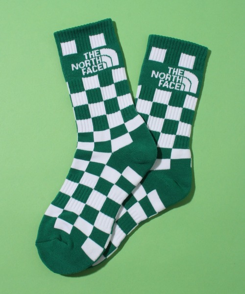 THE NORTH FACE（ザノースフェイス）の「【THE NORTH FACE/ザノースフェイス】MID SOCKS/ミッド ソックス ロゴ（ソックス/靴下・メンズ・グリーン/グリーン系その他/ブラック/ブルー/ブラック系その他・M/L）」の4枚目の写真