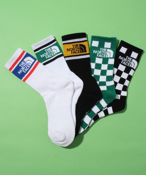 THE NORTH FACE（ザノースフェイス）の「【THE NORTH FACE/ザノースフェイス】MID SOCKS/ミッド ソックス ロゴ（ソックス/靴下・メンズ・グリーン/グリーン系その他/ブラック/ブルー/ブラック系その他・M/L）」の20枚目の写真