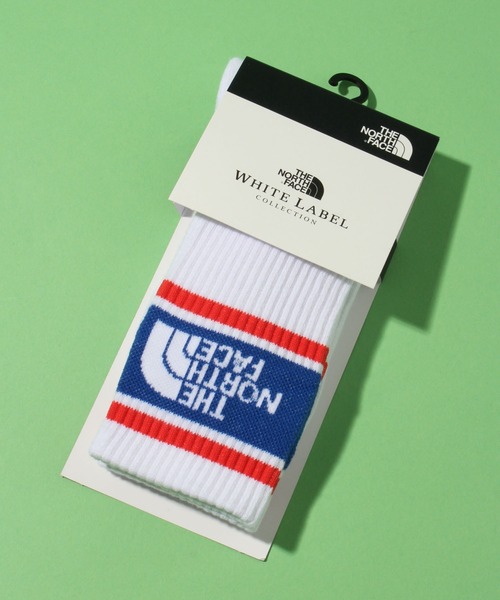 THE NORTH FACE（ザノースフェイス）の「【THE NORTH FACE/ザノースフェイス】MID SOCKS/ミッド ソックス ロゴ（ソックス/靴下・メンズ・グリーン/グリーン系その他/ブラック/ブルー/ブラック系その他・M/L）」の8枚目の写真