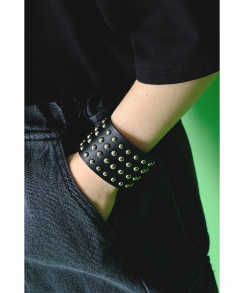 セール】an meets zakka 4連ボールスタッズバングル / メンズ
