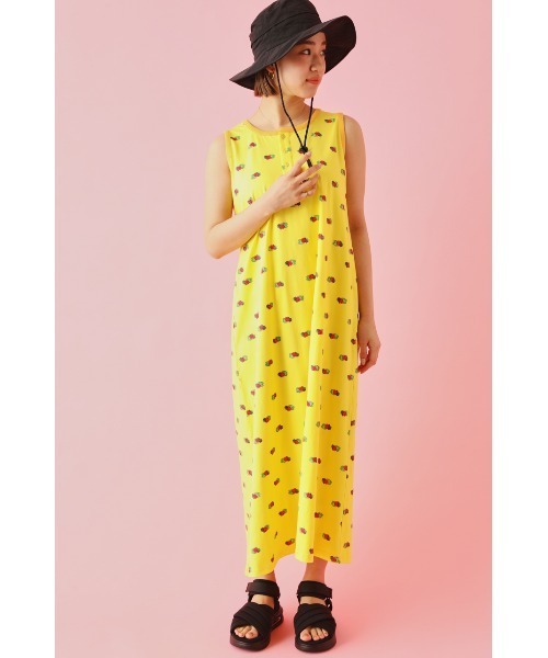 RODEO CROWNS WIDE BOWL（ロデオクラウンズワイドボウル）の「FOTL マキシワンピース（ワンピース・レディース・イエロー系その他/ホワイト系その他/ブルー系その他3・FREE）」の13枚目の写真