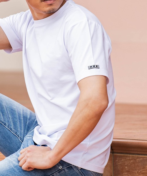 SILVER BULLET（シルバーバレット）の「『CavariA/キャバリア』コットンタッチ ポリエステルクルーネックTEE（Tシャツ/カットソー・メンズ・ブラック/ホワイト・M/XL/L）」の18枚目の写真