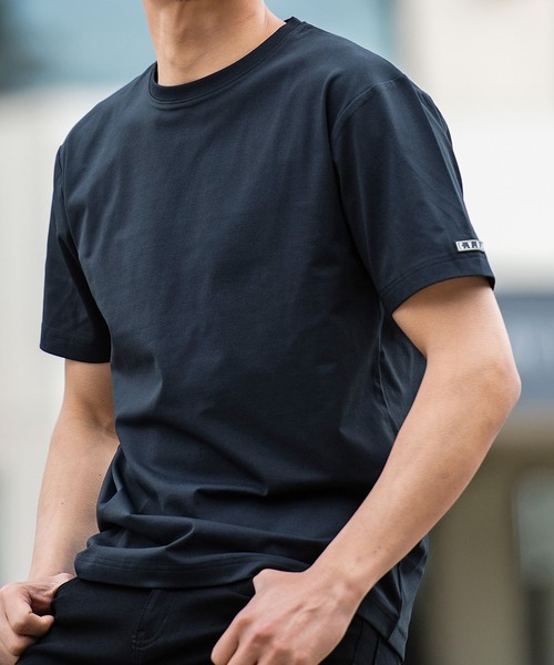 SILVER BULLET（シルバーバレット）の「『CavariA/キャバリア』コットンタッチ ポリエステルクルーネックTEE（Tシャツ/カットソー・メンズ・ブラック/ホワイト・M/XL/L）」の10枚目の写真