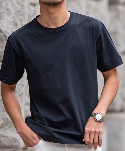 SILVER BULLET（シルバーバレット）の「『CavariA/キャバリア』コットンタッチ ポリエステルクルーネックTEE（Tシャツ/カットソー・メンズ・ブラック/ホワイト・M/XL/L）」の13枚目の写真