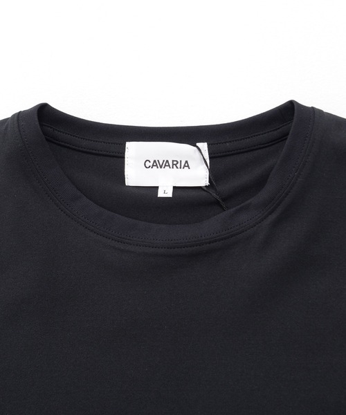 SILVER BULLET（シルバーバレット）の「『CavariA/キャバリア』コットンタッチ ポリエステルクルーネックTEE（Tシャツ/カットソー・メンズ・ブラック/ホワイト・M/XL/L）」の11枚目の写真