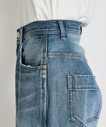 ダブルスタンダードクロージング×AKKO スリットヘムバギーパンツ デニム DOUBLE STANDARD CLOTHING（ダブルスタンダードクロージング）の「AKKO