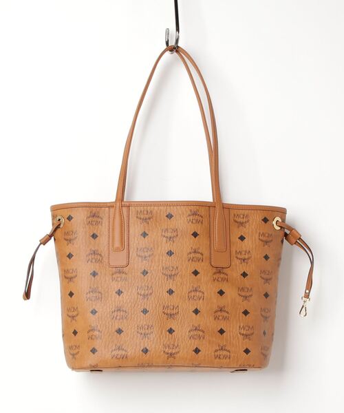 MCM ヴィセトス柄 ポーチ付きリバーシブルトートバッグ