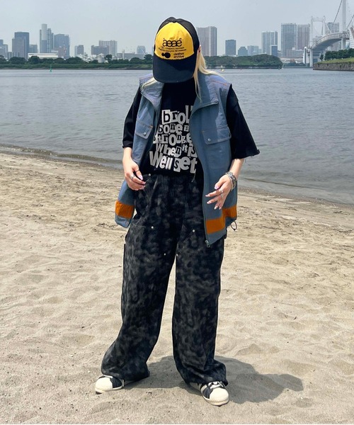 sedacle（セダクル）の「ジグザグステッチナイロンベスト（ベスト・メンズ・ブルー/ブラック・MEDIUM/LARGE）」の14枚目の写真