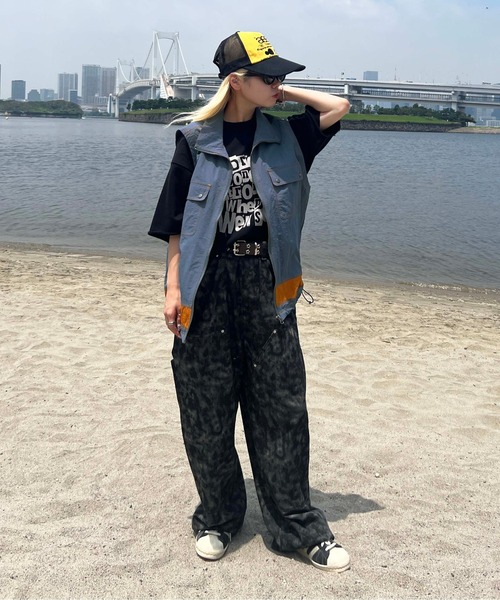 sedacle（セダクル）の「ジグザグステッチナイロンベスト（ベスト・メンズ・ブルー/ブラック・MEDIUM/LARGE）」の17枚目の写真