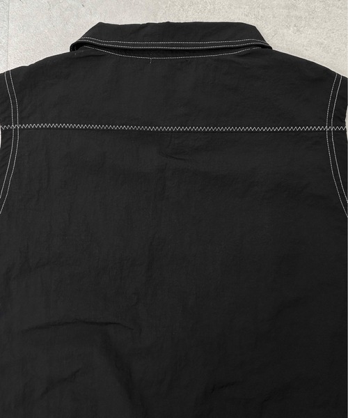 sedacle（セダクル）の「ジグザグステッチナイロンベスト（ベスト・メンズ・ブルー/ブラック・MEDIUM/LARGE）」の15枚目の写真