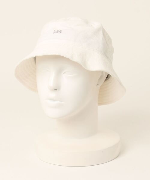 Lee（リー）の「LEE/リー　LE BUCKET 16W CORDUROY（ハット・レディース・オレンジ/ベージュ/オリーブ/ホワイト/ブラック/グレー・58cm/ONE SIZE）」の11枚目の写真
