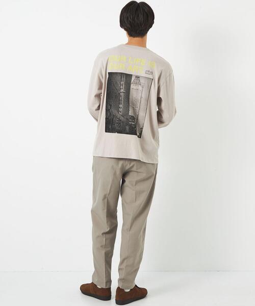 Manhattan Portage（マンハッタンポーテージ）の「＜Manhattan Portage＞フォト Tシャツ（Tシャツ/カットソー・メンズ・ホワイト/ベージュ・S/M/L）」の13枚目の写真