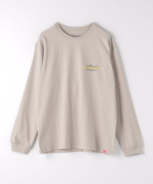 Manhattan Portage（マンハッタンポーテージ）の「＜Manhattan Portage＞フォト Tシャツ（Tシャツ/カットソー・メンズ・ホワイト/ベージュ・S/M/L）」の5枚目の写真
