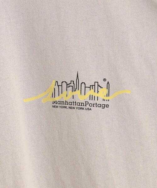 Manhattan Portage（マンハッタンポーテージ）の「＜Manhattan Portage＞フォト Tシャツ（Tシャツ/カットソー・メンズ・ホワイト/ベージュ・S/M/L）」の7枚目の写真