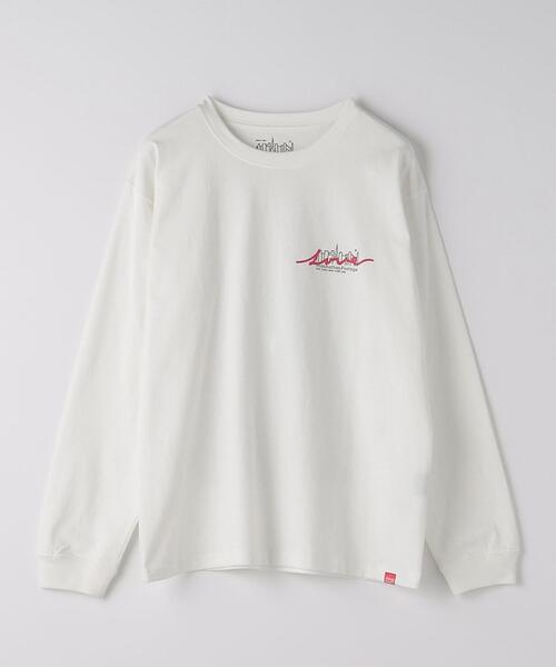 Manhattan Portage（マンハッタンポーテージ）の「＜Manhattan Portage＞フォト Tシャツ（Tシャツ/カットソー・メンズ・ホワイト/ベージュ・S/M/L）」の17枚目の写真