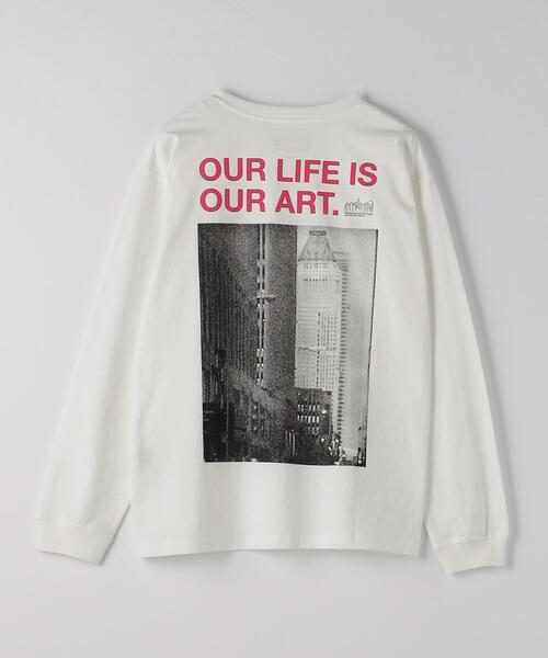 Manhattan Portage（マンハッタンポーテージ）の「＜Manhattan Portage＞フォト Tシャツ（Tシャツ/カットソー・メンズ・ホワイト/ベージュ・S/M/L）」の18枚目の写真