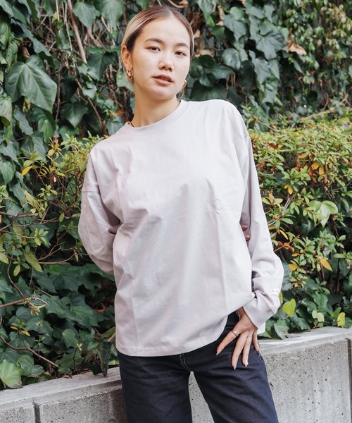 STARTER（スターター）の「【STARTER】スターター 23SS BIG 長袖  ロングスリーブ Tシャツ 1634092（Tシャツ/カットソー・メンズ・モカ/カーキ/ホワイト/ライトグレー/ブラック/ネイビー/ラベンダー/ヘザーグレー・XL/XXL/M/S/L）」の4枚目の写真