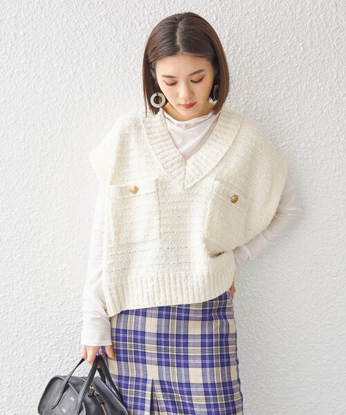 ✨美品✨SHIPS シップス　洗濯機可能　シアー　スキッパー　ボリューム袖 セール】〈洗濯機可能〉ワンポイント 刺繍 スキッパー シャツ