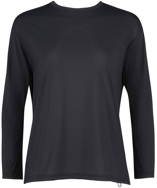 CW-X(シーダブリューエックス)の「レディース アウタートップス 長袖(Tシャツ/カットソー・レディース・サックスブルー/ブラック/バイオレット・M/L)」の2枚目の写真