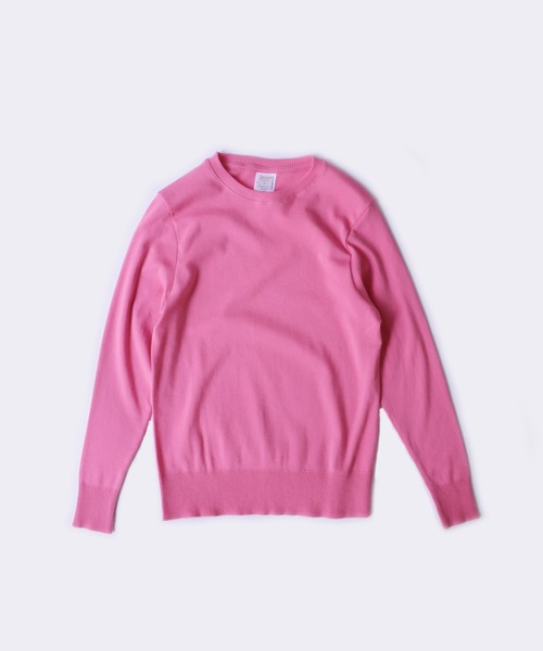 gicipi（ジチピ）の「[ gicipi ] FRAGORA　フラーゴラ (2311A) / クルーネック フィットトップス（ニット/セーター・レディース・オフホワイト/ブラック/ネイビー/ベージュ/グレー/ピンク・1）」の2枚目の写真