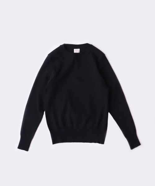 gicipi（ジチピ）の「[ gicipi ] FRAGORA　フラーゴラ (2311A) / クルーネック フィットトップス（ニット/セーター・レディース・オフホワイト/ブラック/ネイビー/ベージュ/グレー/ピンク・1）」の3枚目の写真