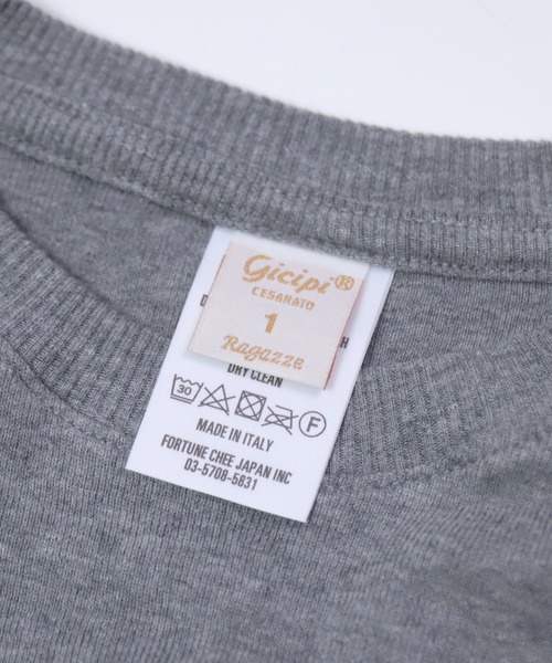 gicipi（ジチピ）の「[ gicipi ] FRAGORA　フラーゴラ (2311A) / クルーネック フィットトップス（ニット/セーター・レディース・オフホワイト/ブラック/ネイビー/ベージュ/グレー/ピンク・1）」の14枚目の写真