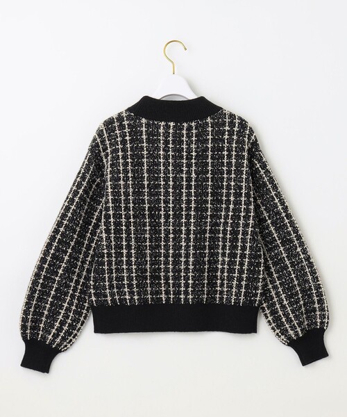 ANY SIS（エニィスィス）の「【洗える】フラッフィーパターン ニット（ニット/セーター・レディース・アイボリー系/ブラック系・2）」の9枚目の写真