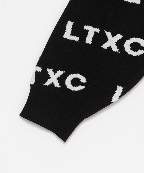 LOVETOXIC(ラブトキシック)の「【LTXC】ロゴジャガードインナーSET(ニット/セーター・キッズ・ブラック/オフホワイト・M/L/S/LL)」の9枚目の写真