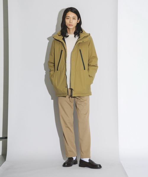 NANO universe（ナノユニバース）の「｢西川ダウン(R)｣フードデタッチャブルMATSUMIダウン（ダウンジャケット/コート・メンズ・チャコール/ベージュ/ブラック・M/L/S）」の22枚目の写真