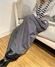 WHO'S WHO gallery | 【SLOPPY/スロッピー】Sロゴナイロントラックワイドパンツ /セットアップ対応可能(スラックス)
