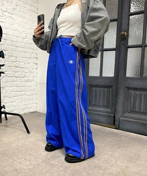 WHO'S WHO gallery | 【SLOPPY/スロッピー】Sロゴナイロントラックワイドパンツ /セットアップ対応可能(スラックス)