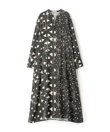 新品　定価4.9万　デプレ リネンラミーシルク マーメイドフレアシャツワンピース 定価4.9万 デプレ リネンラミーシルク マーメイドフレアシャツ
