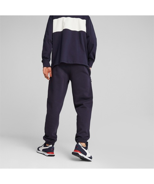PUMA(プーマ)の「PUMA プーマ メンズ PUMA TEAM スウェットパンツ(その他パンツ・メンズ・レッド系その他/ネイビー・LARGE/MEDIUM/X-LARGE/X-SMALL/SMALL)」の4枚目の写真